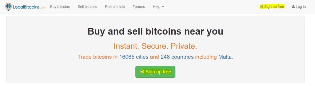 How to cash out Bitcoin: LocalBitcoins.