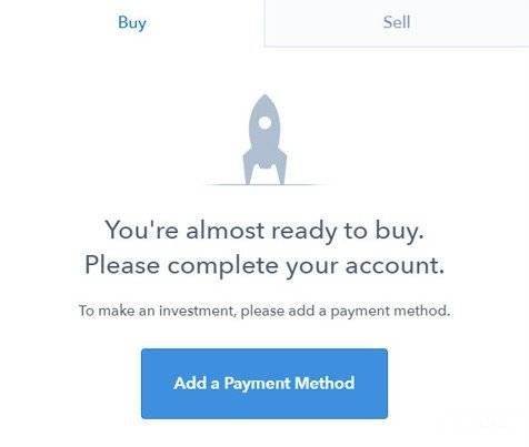 What is Bitcoin Cash: selecting payment method on Coinbase.