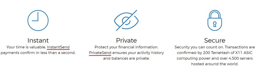 Dash加密货币：即时，私有和安全。