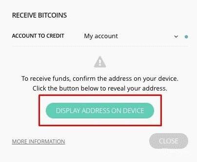 Avis ledger nano s: recevoir bitcoin.