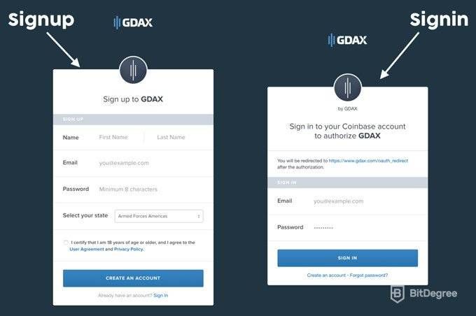 skirtumas tarp coinbase ir gdax)