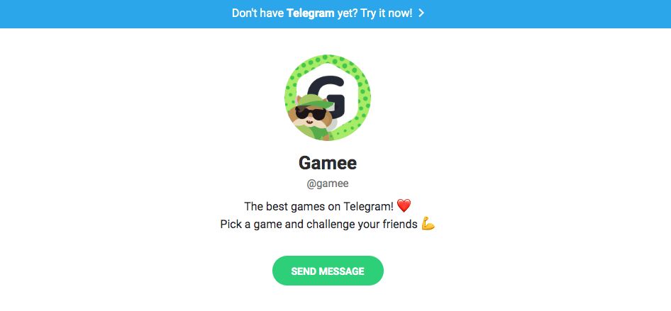 Bot telegram untuk game